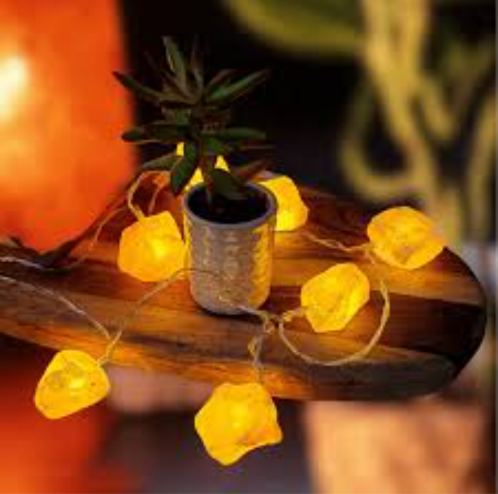 6 led chunks salt lamp